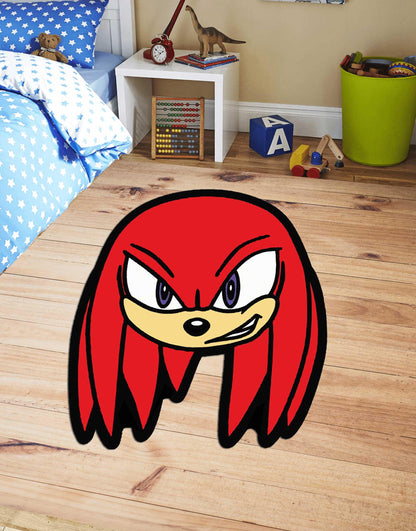 Shadow the Hedgehog Carpet, Soft round sonic gamecube rug, sonic fan gift, Sonic gift, Video game gift idea, Sonic Adventure, custom CD rug