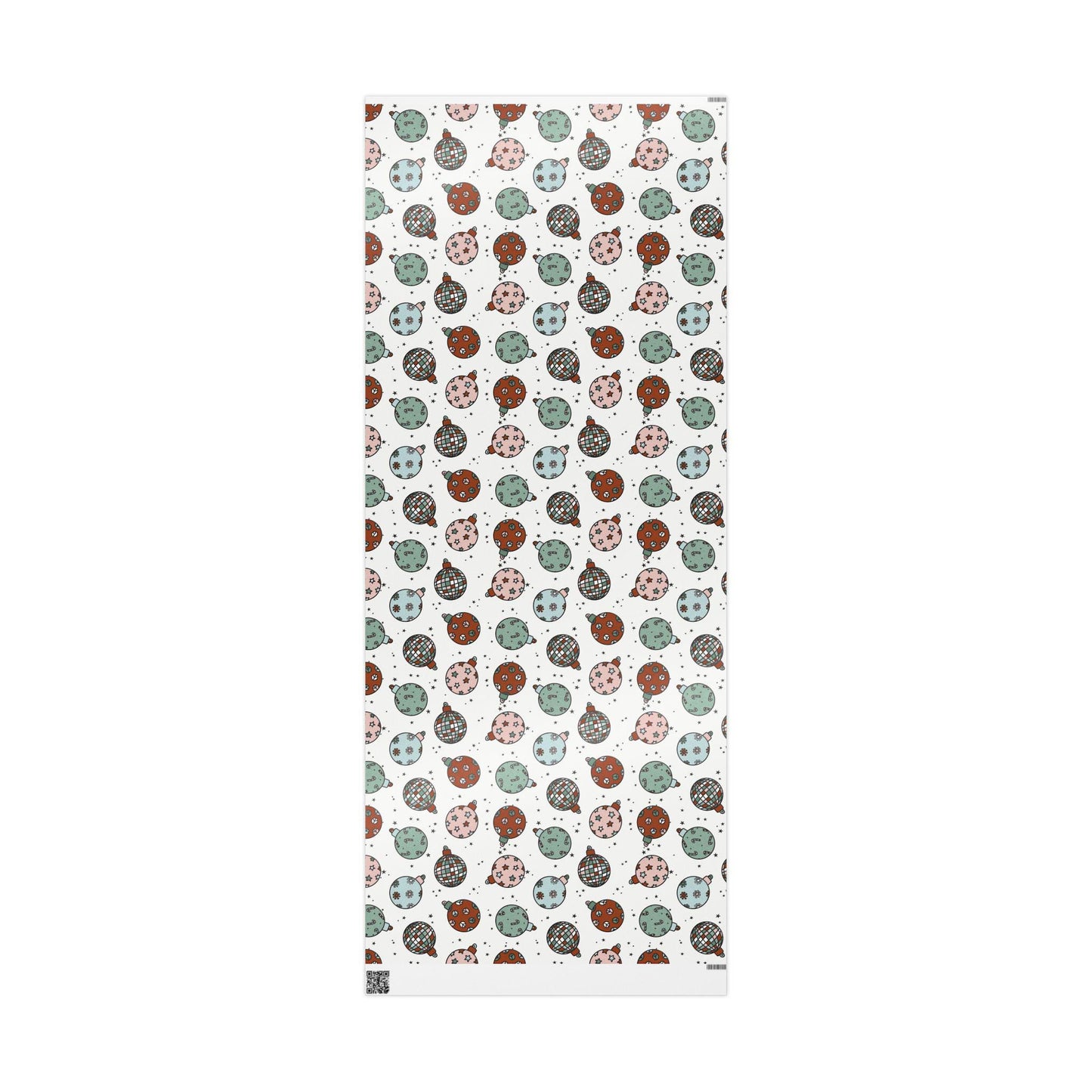 Retro Christmas wrapping paper Unique Vintage Christmas Wrapping Paper Roll, Holiday Gift Wrap with Retro groovy Design