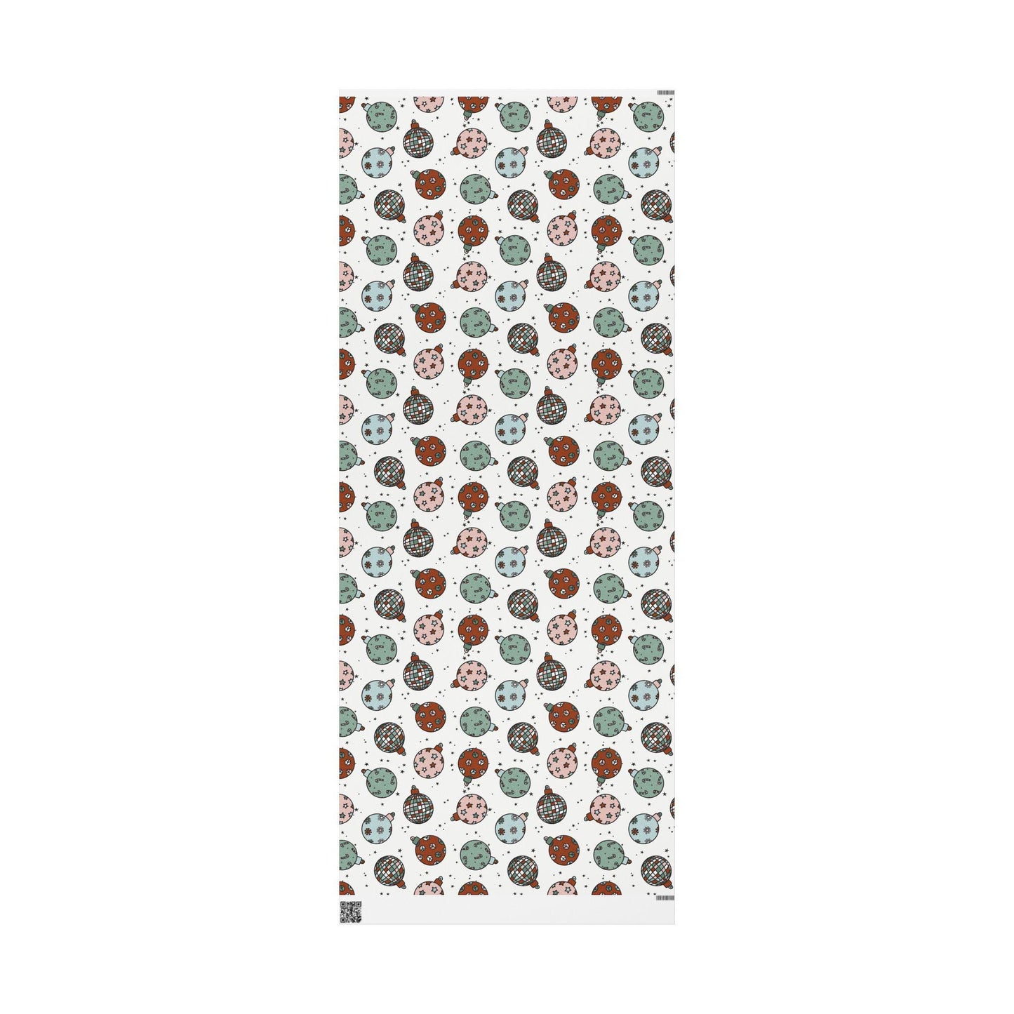 Retro Christmas wrapping paper Unique Vintage Christmas Wrapping Paper Roll, Holiday Gift Wrap with Retro groovy Design