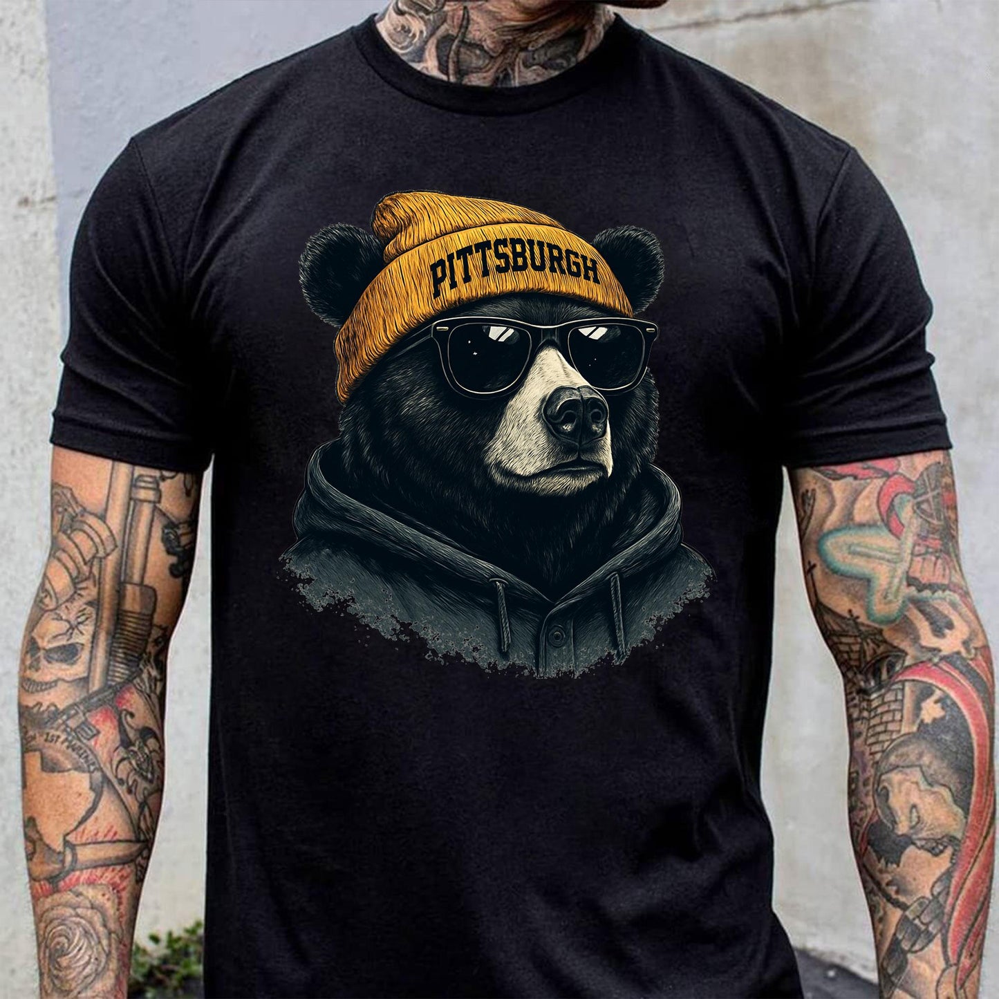 Pittsburgh Football Sweatshirt, Retro Sports Fan Shirt, Game Day Gift Tee, Pittsburgh Mascot Sweatshirt, Pittsburgh Football Fan Shirt