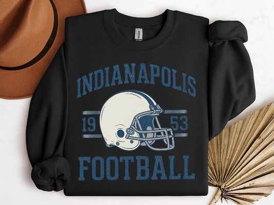 Indianapolis Football 90s Sweatshirt, Indianapolis Shirt, Sunday Football Shirt, Indianapolis Football Fan Shirt,Indianapolis Game Day Shirt