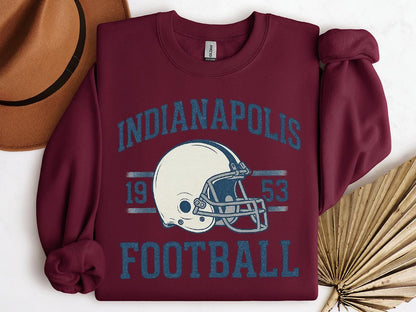 Indianapolis Football 90s Sweatshirt, Indianapolis Shirt, Sunday Football Shirt, Indianapolis Football Fan Shirt,Indianapolis Game Day Shirt