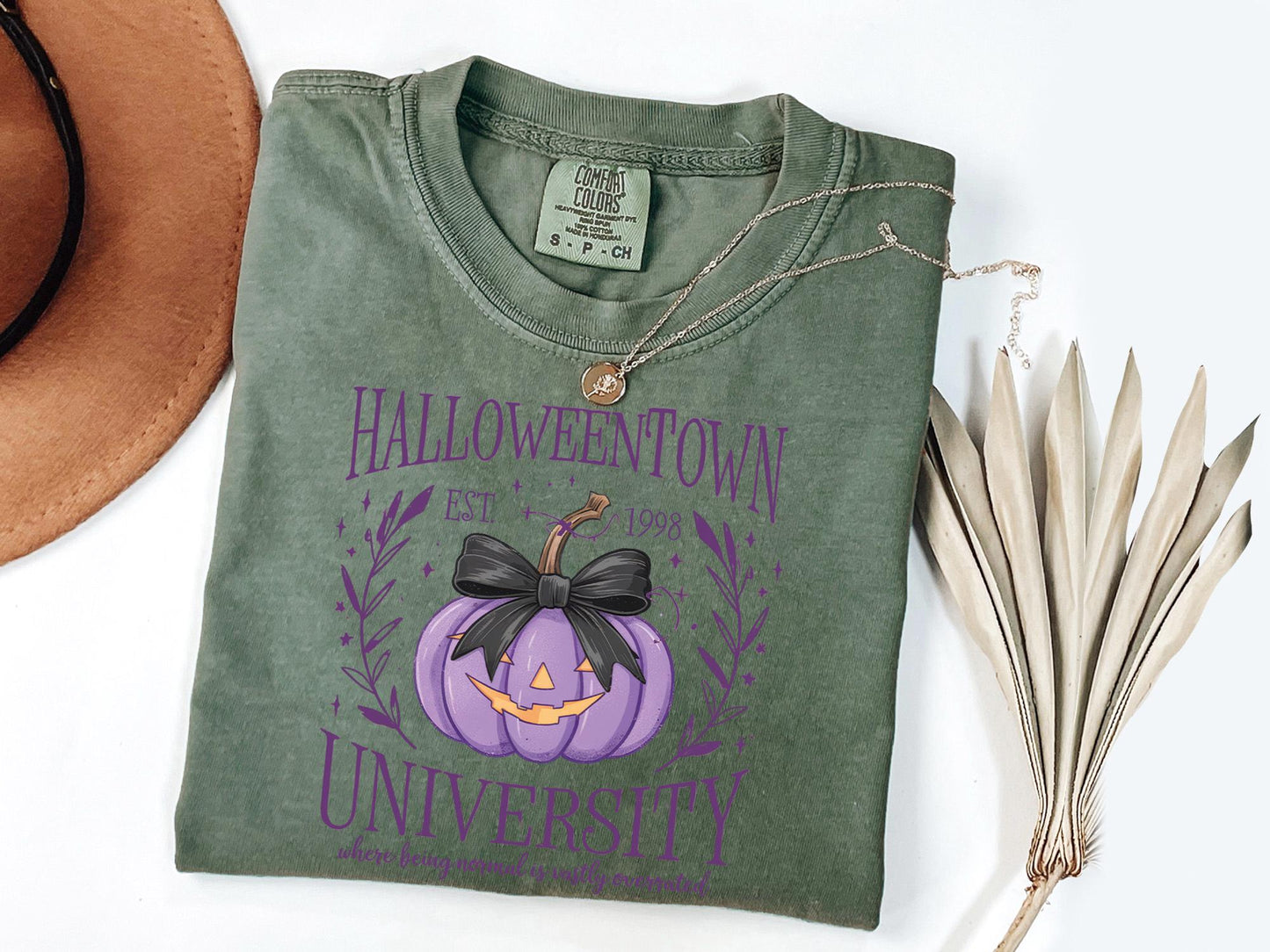 Comfort Colors® Halloweentown University Shirt -  Halloweentown Shirt - Pumkin Sweatshirt - Womens Spooky Shirts - Halloween Gift