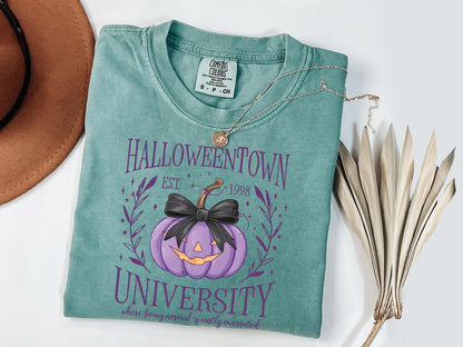 Comfort Colors® Halloweentown University Shirt -  Halloweentown Shirt - Pumkin Sweatshirt - Womens Spooky Shirts - Halloween Gift