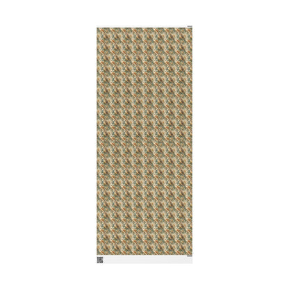 Bird Watcher Wrapping Paper Roll, Feathered Gift Wrap for Wildlife Enthusiasts and Bird Fans #39