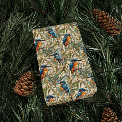 Songbird Wrapping Paper Roll, Birdwatching Gift Wrap for Nature Fans and Garden Bird Enthusiasts #35