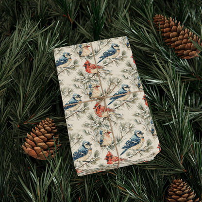 Birdwatching Gift Wrap for Ornithologists and Nature Fans, Decorative Wrapping Paper with Birds, Perfect for Outdoor Enthusiasts #2