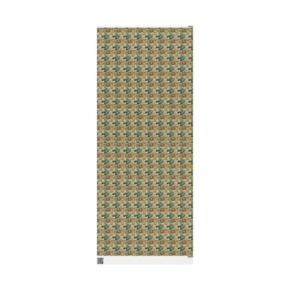 Bird Watching Wrapping Paper for Nature Lovers and Birders, Gift Wrap with Birds and Binoculars, Wildlife Inspired Gift Packaging #1