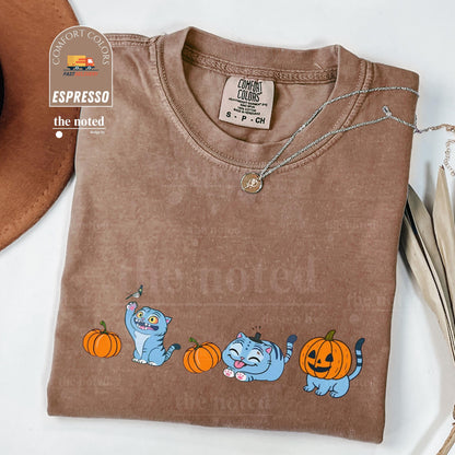 Halloween Hunter Tiger Comfort Colors T-shirt, Kpop Demon Shirt, Pumpkin Fall Vibes, Hunter Merch, Anime T-shirt Design, Anime Lover Gifts