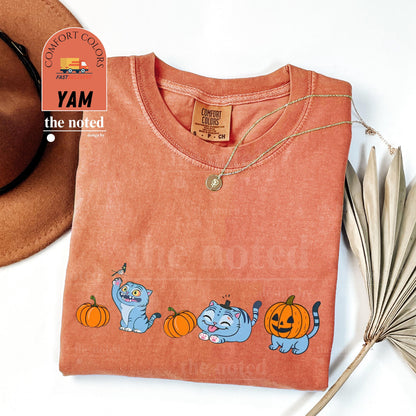 Halloween Hunter Tiger Comfort Colors T-shirt, Kpop Demon Shirt, Pumpkin Fall Vibes, Hunter Merch, Anime T-shirt Design, Anime Lover Gifts