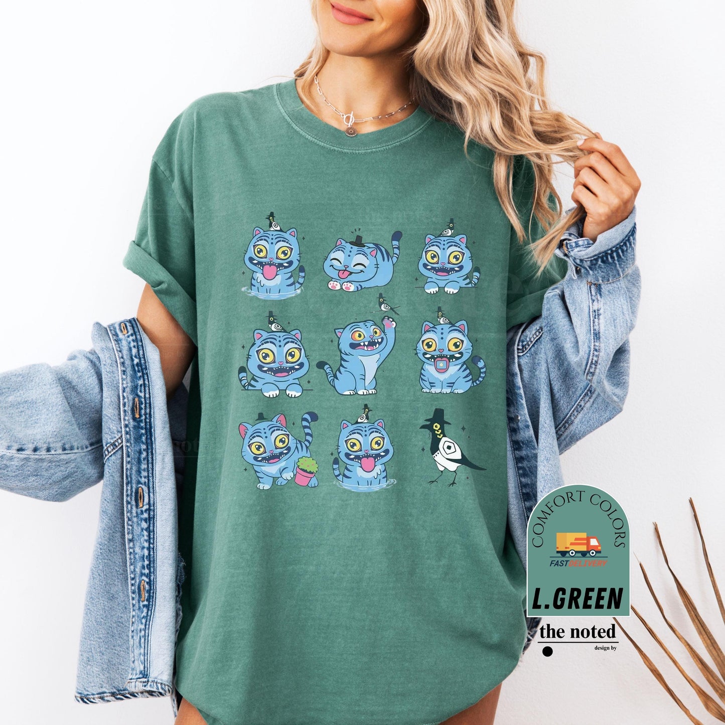 Cute Demon Hunter Tiger Comfort Shirt, Kpop Saja Boys, Derpy the Tiger And Bird Demon Hunter Tiger Tee, Hunters Tiger fan Demon Hunter Merch