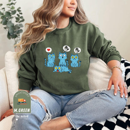 Funny Demon Hunters Kpop Movie Sweatshirt, Demon Hunter Tiger Merch, Kpop Movie Shirt, Hunters Tiger Tee, Cute Animal Gift, Gift For Her
