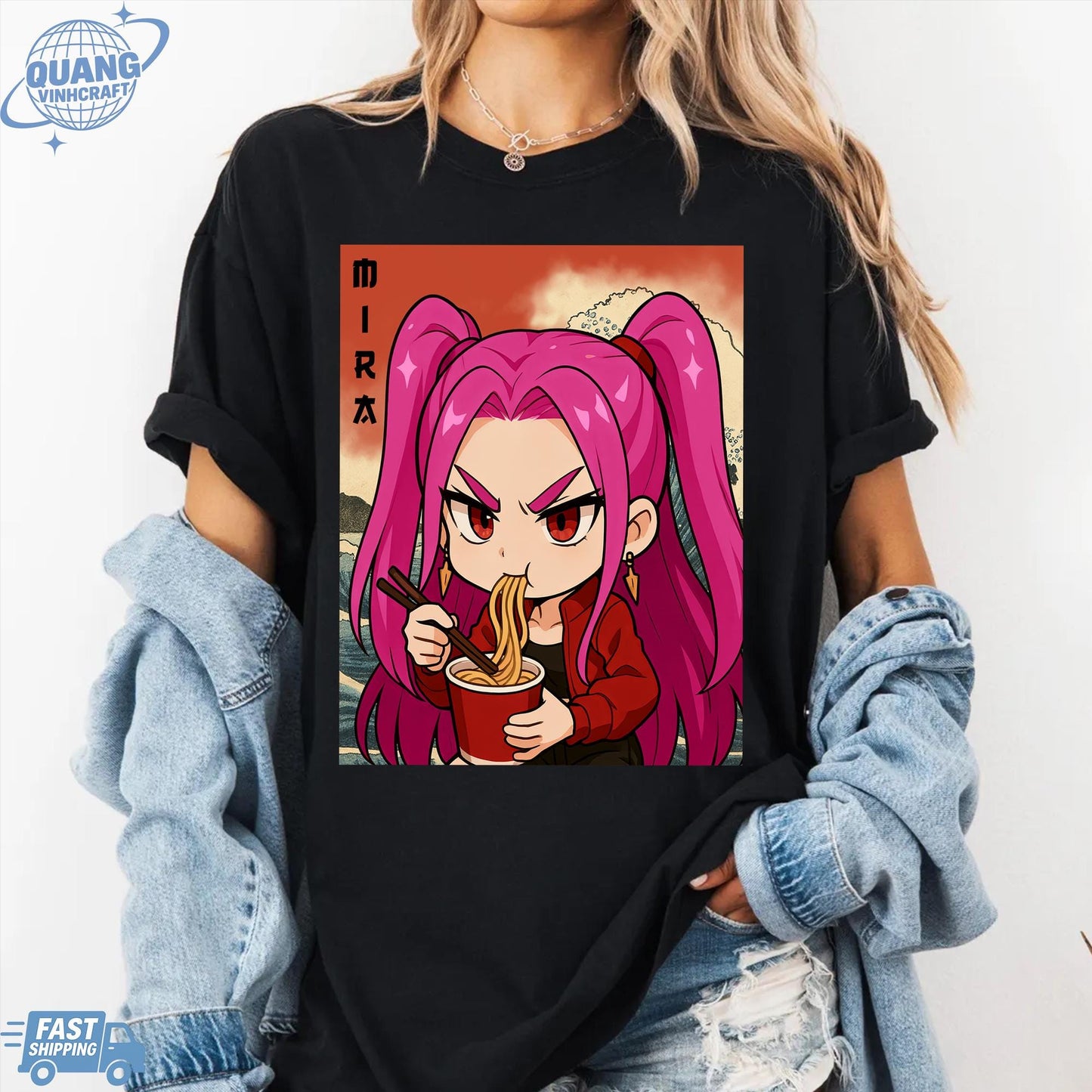 Mira Huntrix Demon Hunters T Shirts, Huntrix Girls Tshirt, Demon Hunter Merch, Gift for Kpop Fan, Derpy Tiger Shirt, Sussy