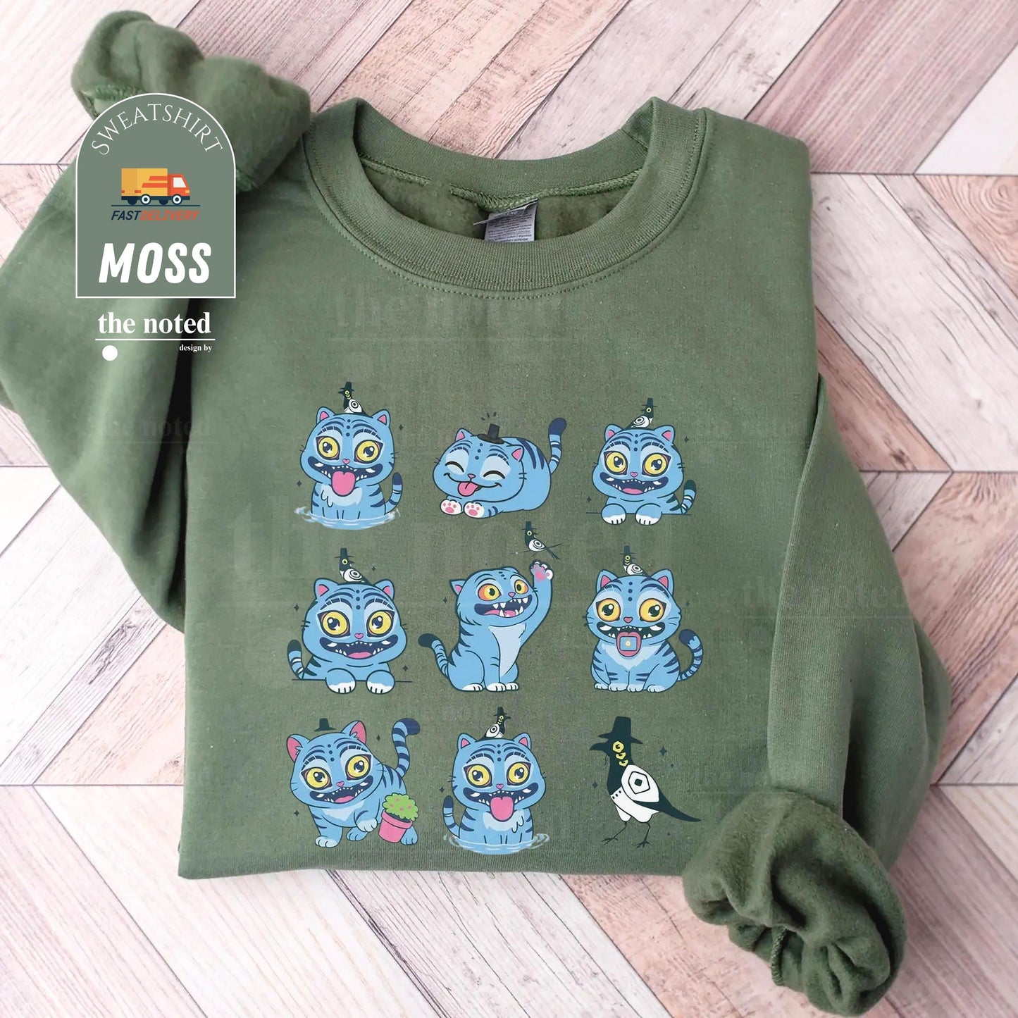 Funny Demon Hunters Kpop Movie Sweatshirt, Cute Animal Gift, Gift For Her, Demon Hunter Tiger Merch, Kpop Movie Shirt, Hunters Tiger Sweater