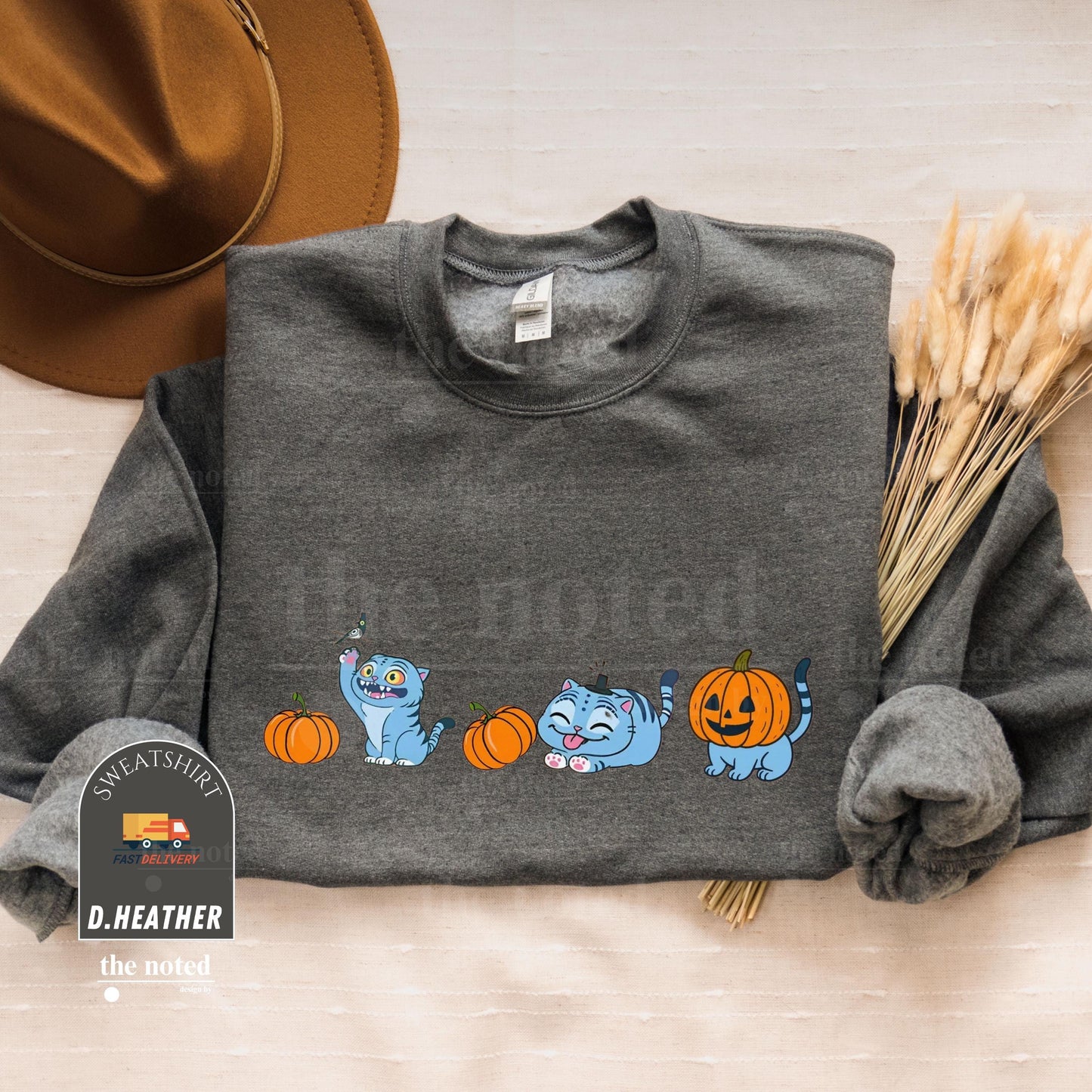 Halloween Hunter Tiger Sweatshirt, Kpop Demon Shirt, Hunter Merch, Anime Sweatshirt Design, Anime Lover Gifts, Pumpkin Fall Vibes