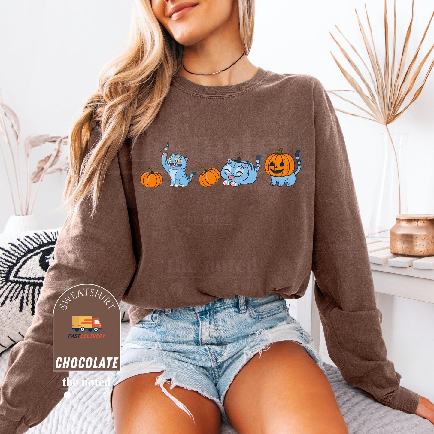 Halloween Hunter Tiger Sweatshirt, Kpop Demon Shirt, Hunter Merch, Anime Sweatshirt Design, Anime Lover Gifts, Pumpkin Fall Vibes