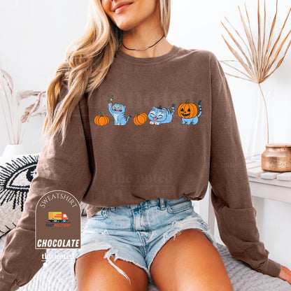 Halloween Hunter Tiger Sweatshirt, Kpop Demon Shirt, Hunter Merch, Anime Sweatshirt Design, Anime Lover Gifts, Pumpkin Fall Vibes