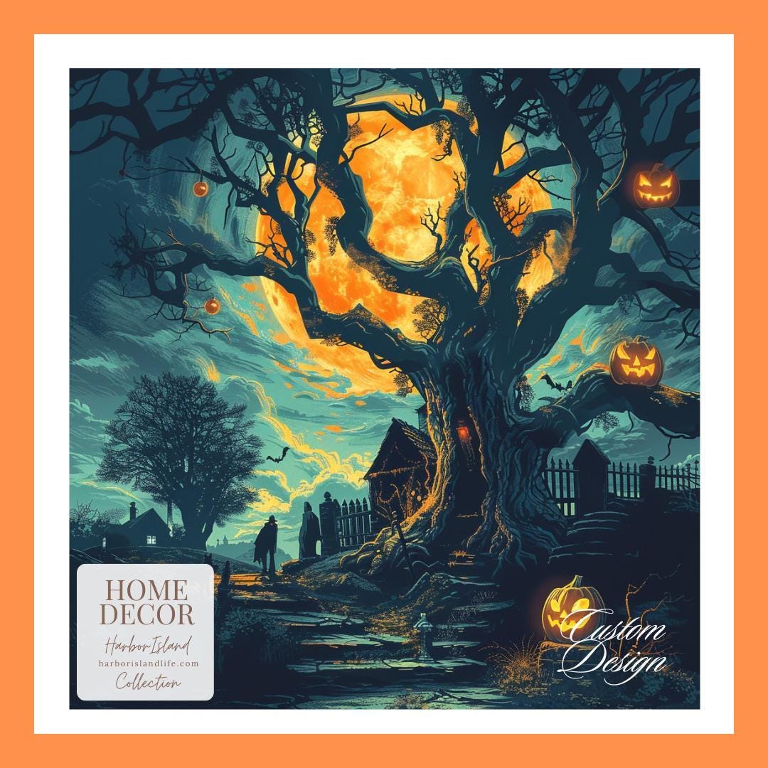 Halloween Throw Blanket Decor, Soft Blanket, Halloween Decor, Cozy Holiday Custom Fall Party Gifts, Beautiful Spooky Soft Blanket