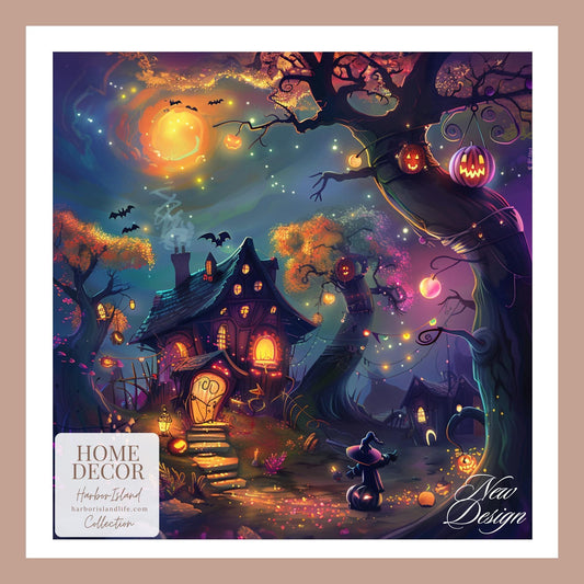 Halloween Throw Blanket Decor, Soft Blanket, Halloween Decor, Cozy Holiday Unique Fall Party Gifts, Colorful Spooky Whimsical Halloween