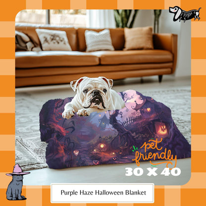 Halloween Pumpkin Blanket, Witchy Aesthetics, Spooky Season Blankets, Fall Blanket Cozy Pumpkin, Throw Blanket Witch by Harbor Island Decor