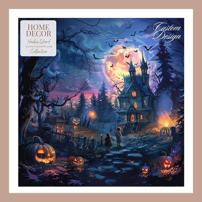 Halloween Custom Blanket | Personalized Soft Halloween Inspired | Multiple Throw Blanket Sizes Available