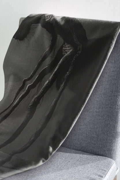 Halloween Throw Blanket Decor, Soft Blanket, Halloween Decor, Cozy Holiday Unique Fall Party Gifts,  Dark Horror Halloween Aesthetic