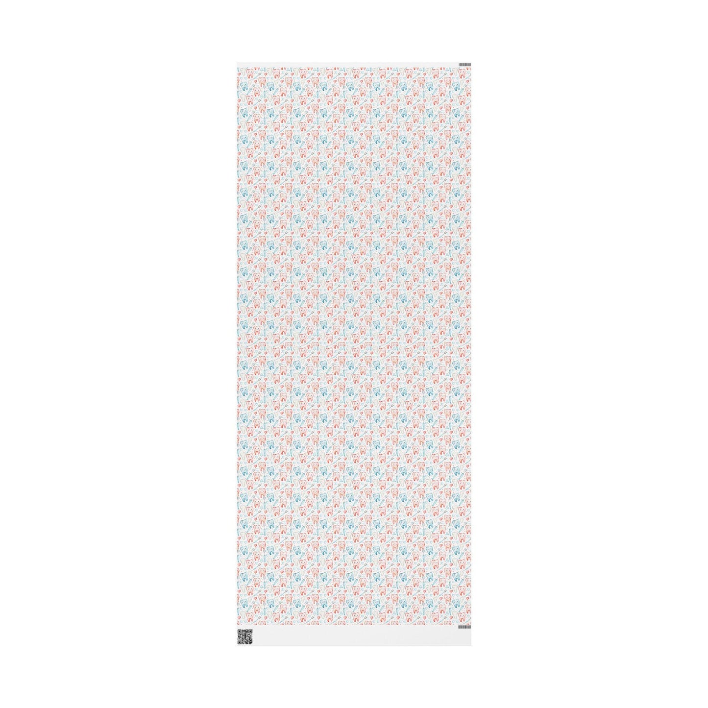 Professional Dentist Gift Wrap, Tooth Pattern Paper, Office Use Fun Gift Wrap for Dental Office Dentist and Hygienists