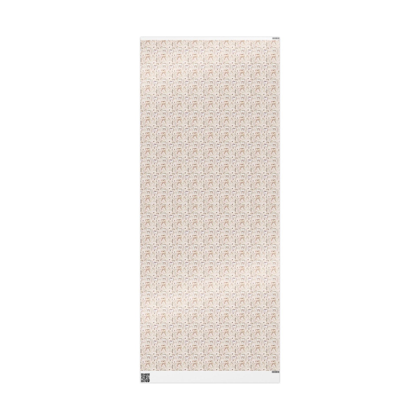 Tooth Design Wrapping Paper, Dental Office Decor, Dentist Gift Wrap Fun Gift Wrap for Dental Office Dentist and Hygienists