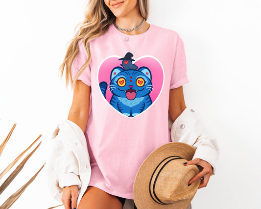 Kpop Demon Hunters Tiger Love Shirt, Derpy the Tiger And Bird Demon Hunter Tiger Shirt, Hunters Tiger Fan, Animal Shirt, Kpop Movie Fan Gift
