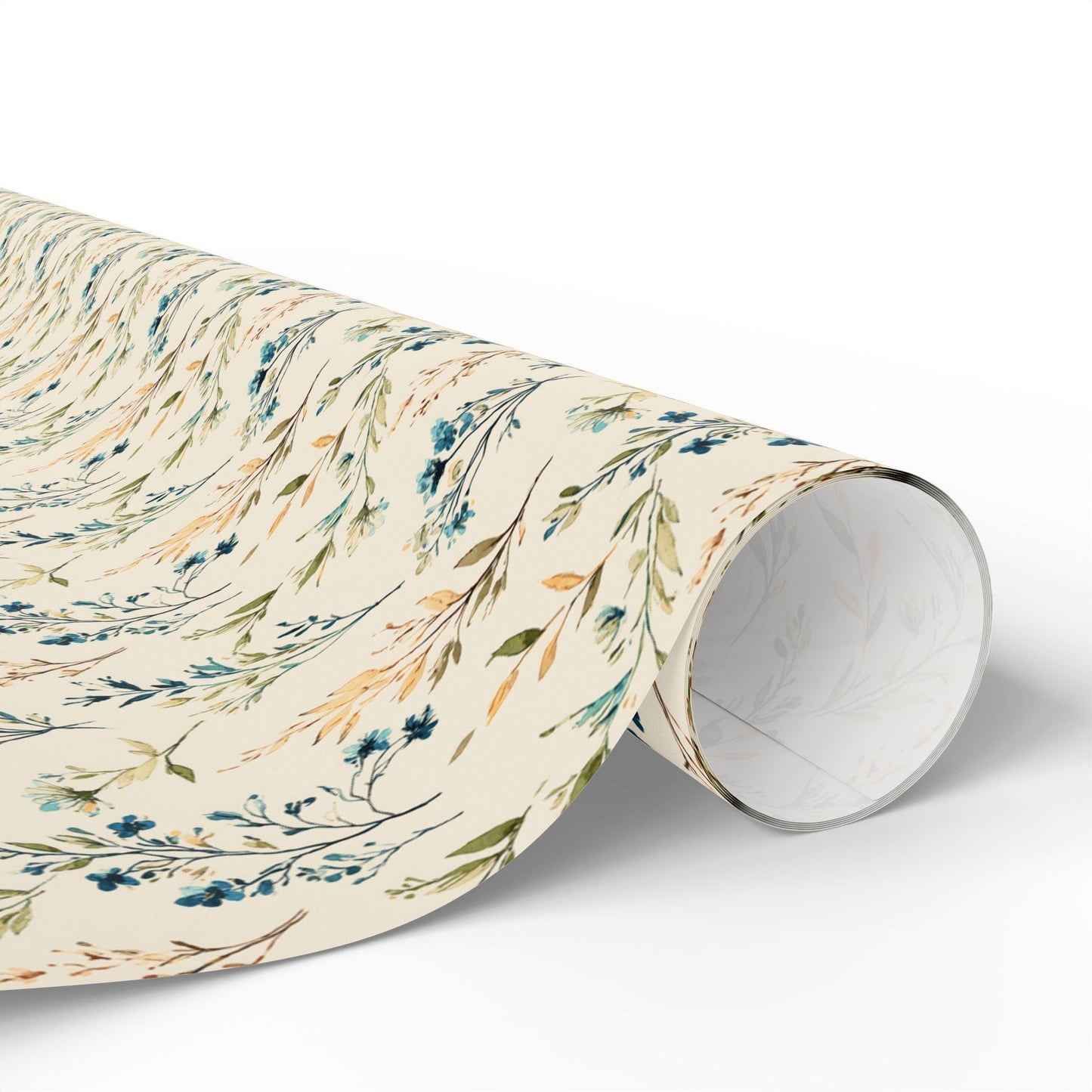 Botanical Wildflower Gift Wrap for Teacher Appreciation Gifts | Garden-Inspired Wrapping Paper for Thoughtful Presents