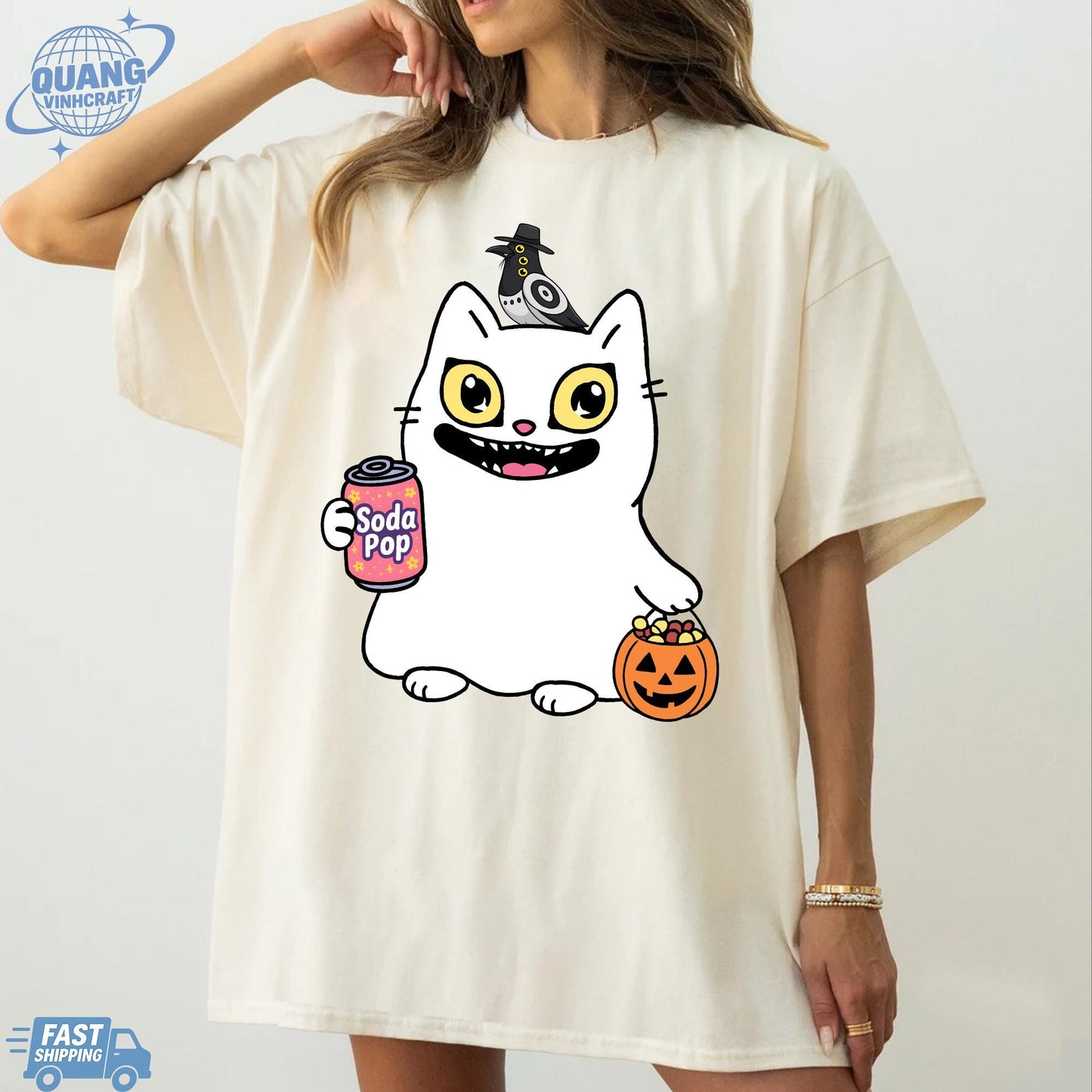 Kpop Demon Hunters Tiger Halloween Shirt, Merch Kpop Shirt, Hunters Tiger fan, Derpy Tiger And Bird Demon Hunter Tiger Tee,Cute Horror Tiger