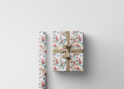 French Bulldog Print Wrapping Paper Roll, Adorable Gift Wrap for Pet Owners, Frenchie Fans, and Dog Lover Gifts #9