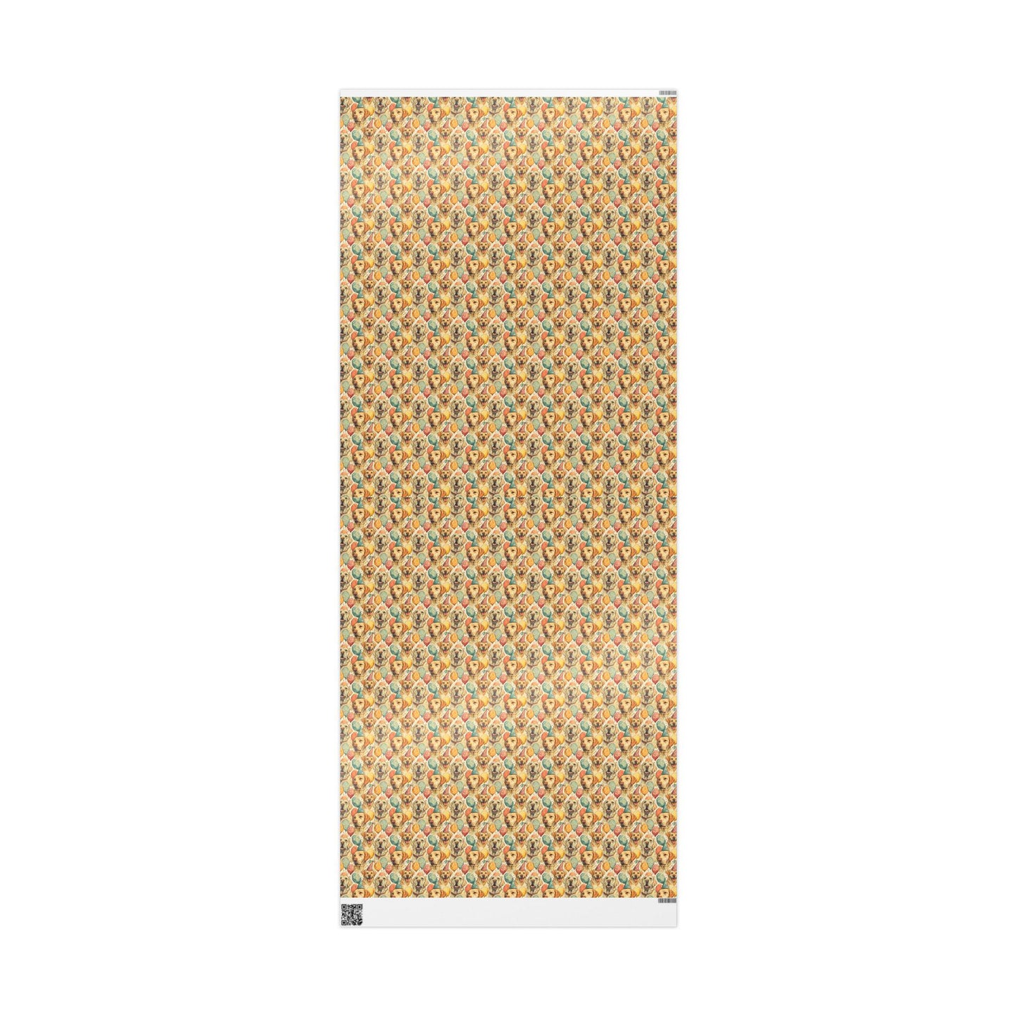 Labrador Wrapping Paper Roll with Yellow Lab Design, Gift Wrap for Dog Lovers, Pet Parents, and Holiday or Birthday Presents #4