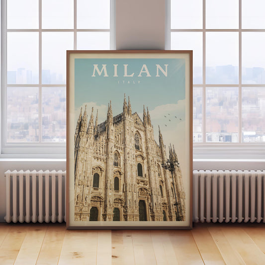 Milan Italy Print, Italy Poster, Milan Italy Wall Art, Milan Wall Decor, Milan Duomo Poster, Milan Poster, Italy Painting, Italy Photo