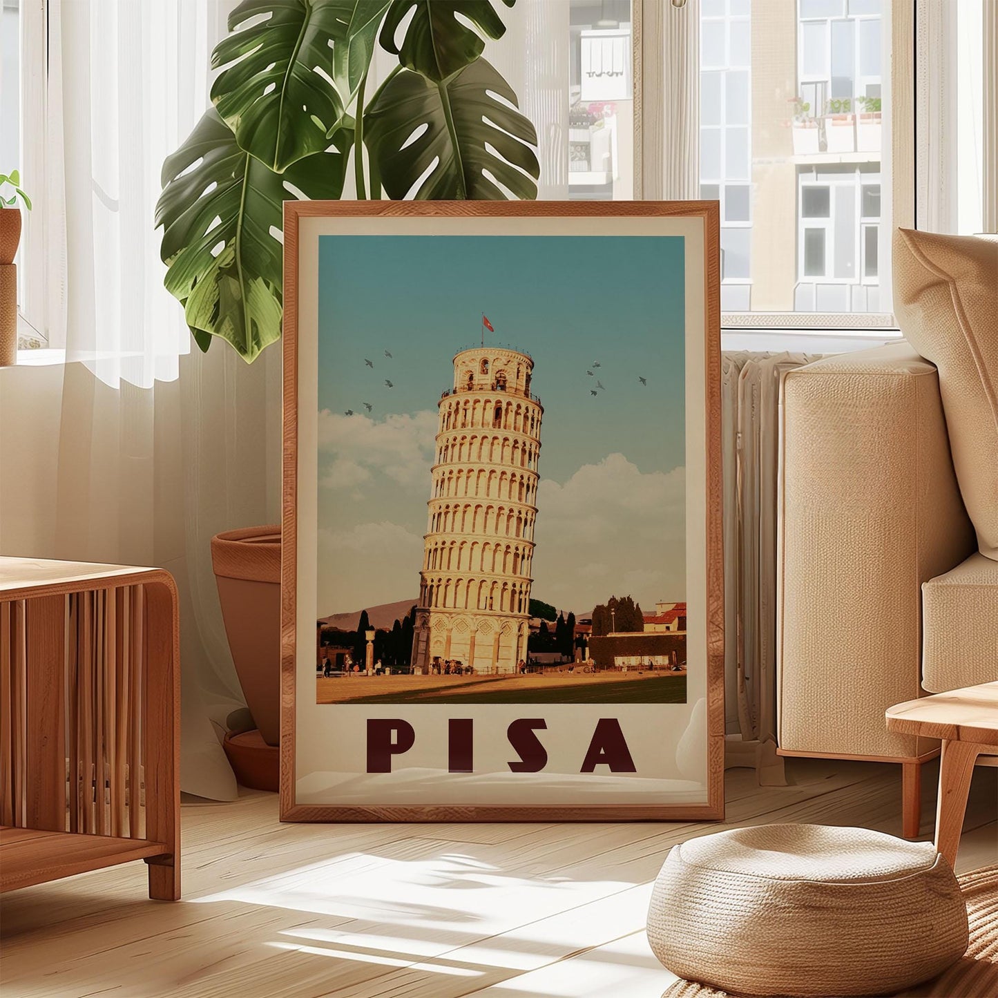 Pisa Italy Print, Italy Poster, Pisa Italy Wall Art, Pisa Wall Decor, Pisa Tower Poster, Pisa Poster, Italy Painting, Italy Photo