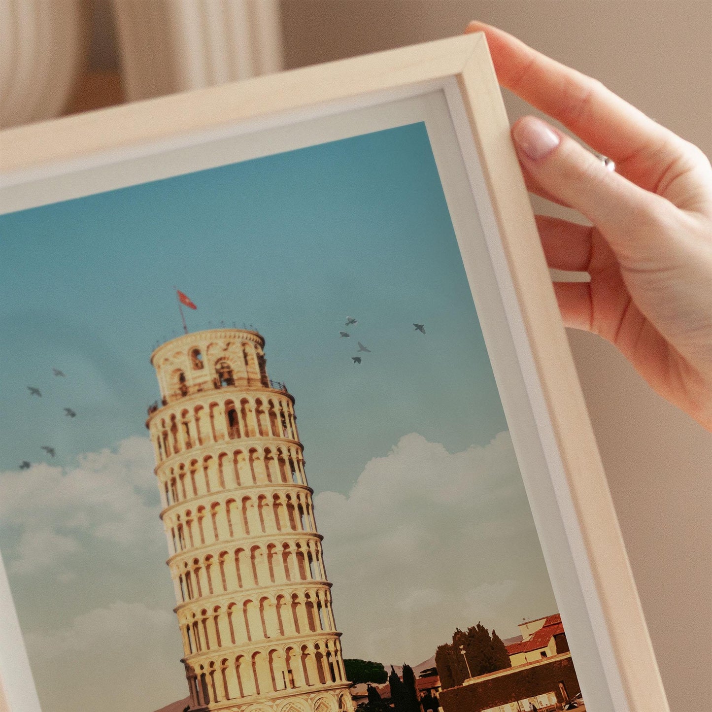 Pisa Italy Print, Italy Poster, Pisa Italy Wall Art, Pisa Wall Decor, Pisa Tower Poster, Pisa Poster, Italy Painting, Italy Photo