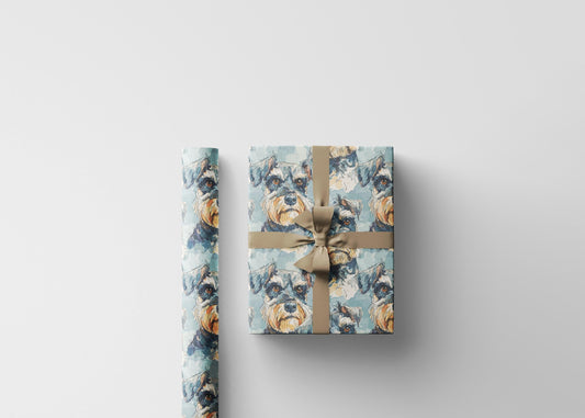 Schnauzer Wrapping Paper Roll, Gift Wrap for Dog Moms and Dads Who Adore Their Pup, Great for Christmas or Birthday Gifts #20