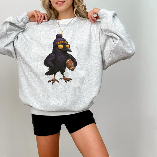 Vintage Baltimore Football Sweatshirt, Trendy Baltimore Football Fan Gift, Baltimore Football Game Day, Baltimore Hoodie, Game Day Shirt