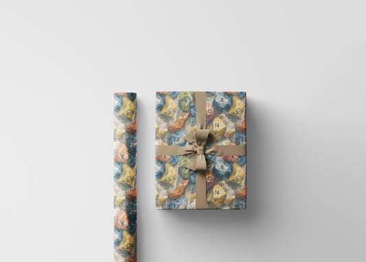 Outdoor Climbing Wrapping Paper Roll, Gift Wrap for Rock Climbers, Bouldering Fans, and Adventure Enthusiasts #19