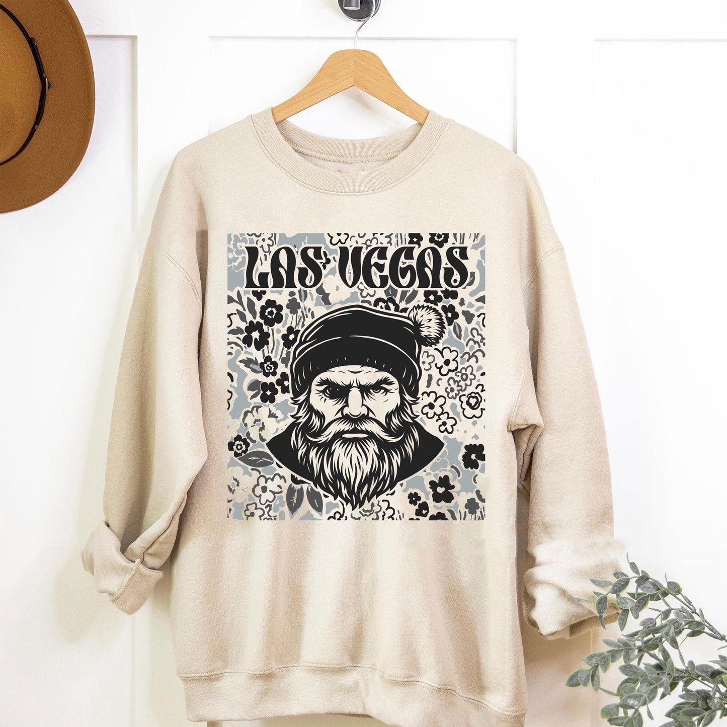 Las Vegas Team Mascot Shirt, Floral Spirit Mascot Sweatshirt, Game Day Tee, Abstract Flower Football Sports Shirt, Cheerleader Gift Shirt