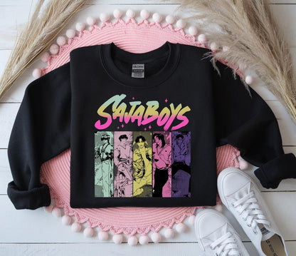 Saja Boys Boy Band Shirt, Kpop Demon Hunters Movie Shirt, Bootleg Retro Movie Shirt, Demon Hunters Merch Shirt, Kpop Saja Boys Shirt