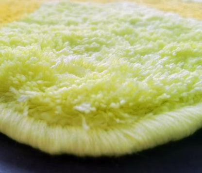 Pikachu Rug Custom Anime Game Design Knitting Handmade Non-slip Area Rugs Home Decor