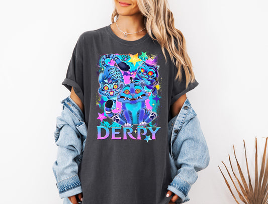 Demon Hunter Tiger Shirt, Merch Kpop Shirt, Hunters Tiger fan, Derpy the Tiger And Bird Demon Hunter Tiger Tee, Kpop Demon Hunters Shirt