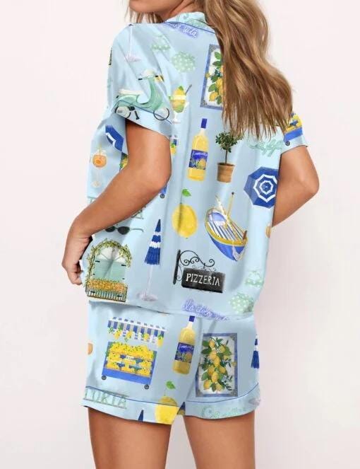 Italy Vacation Pajama Set  Pajamas Set