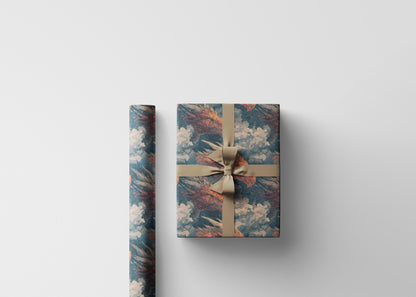 Medieval Dragon Wrapping Paper Roll, Gift Wrap for Fantasy Enthusiasts, Role-Players, and Mythical-Themed Presents #3