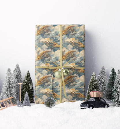 Fantasy Dragon Lover Gift Wrap Roll, Wrapping Paper for Mythical-Themed Gifting, Gamers, and Medieval Enthusiasts #7