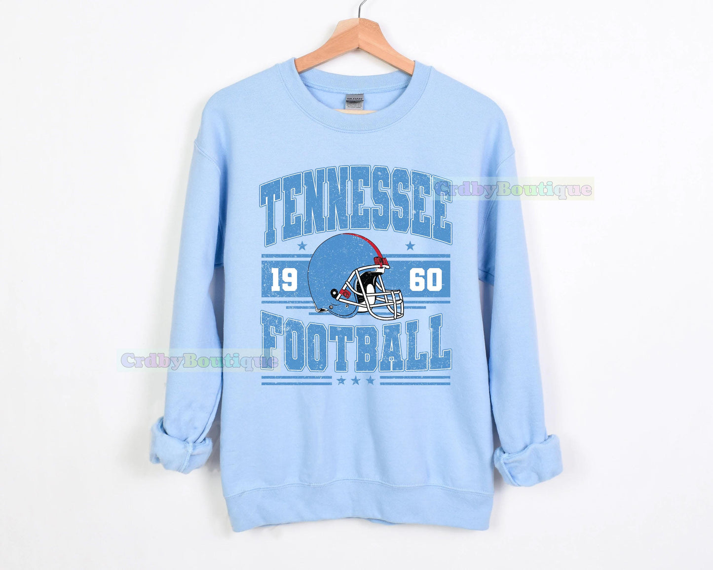 Tennessee Football Vintage Style Sweatshirt, Tennessee Football Crewneck, Tennessee Football T-shirt, Tennessee Fan Gifts Tee