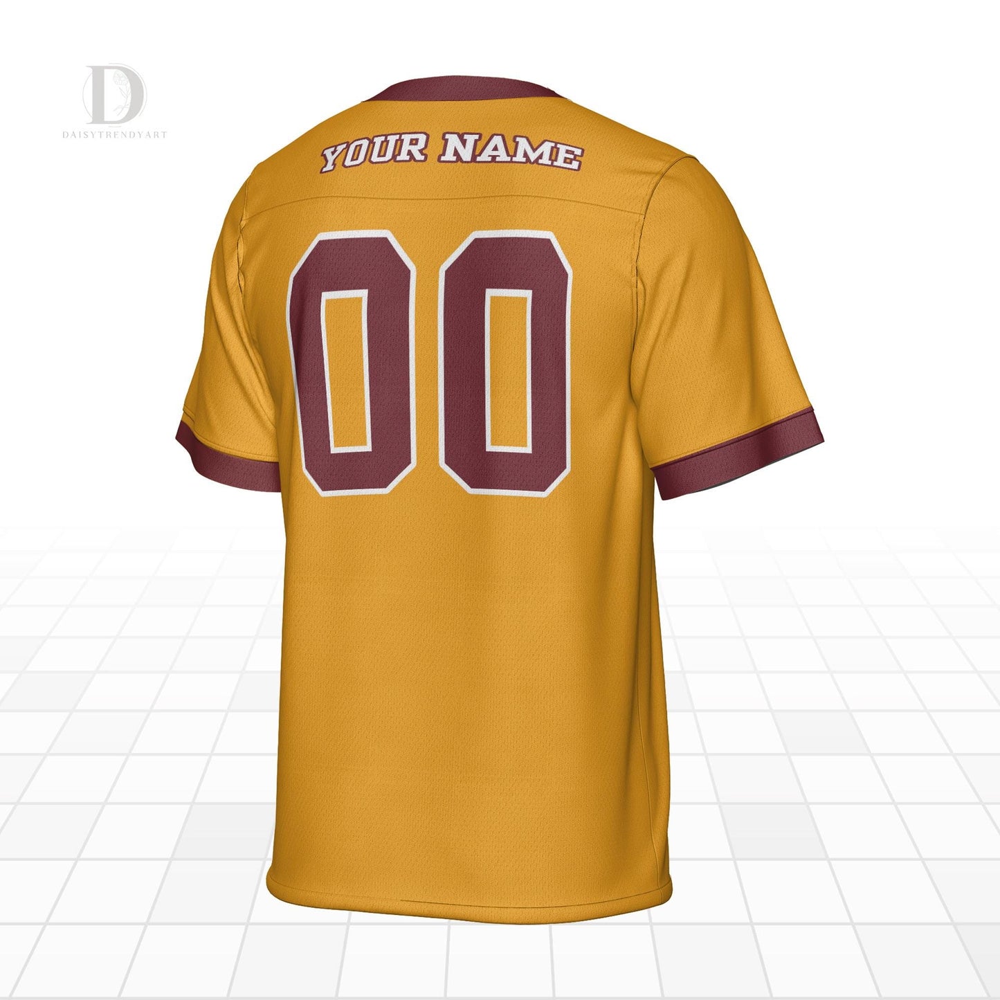 Personalized Football Jersey: Personalized Team Uniform, All-Over Print