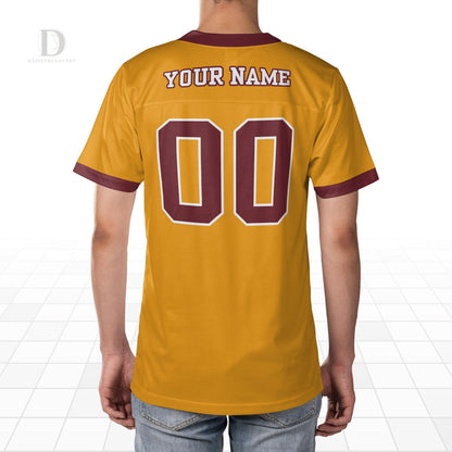 Personalized Football Jersey: Personalized Team Uniform, All-Over Print