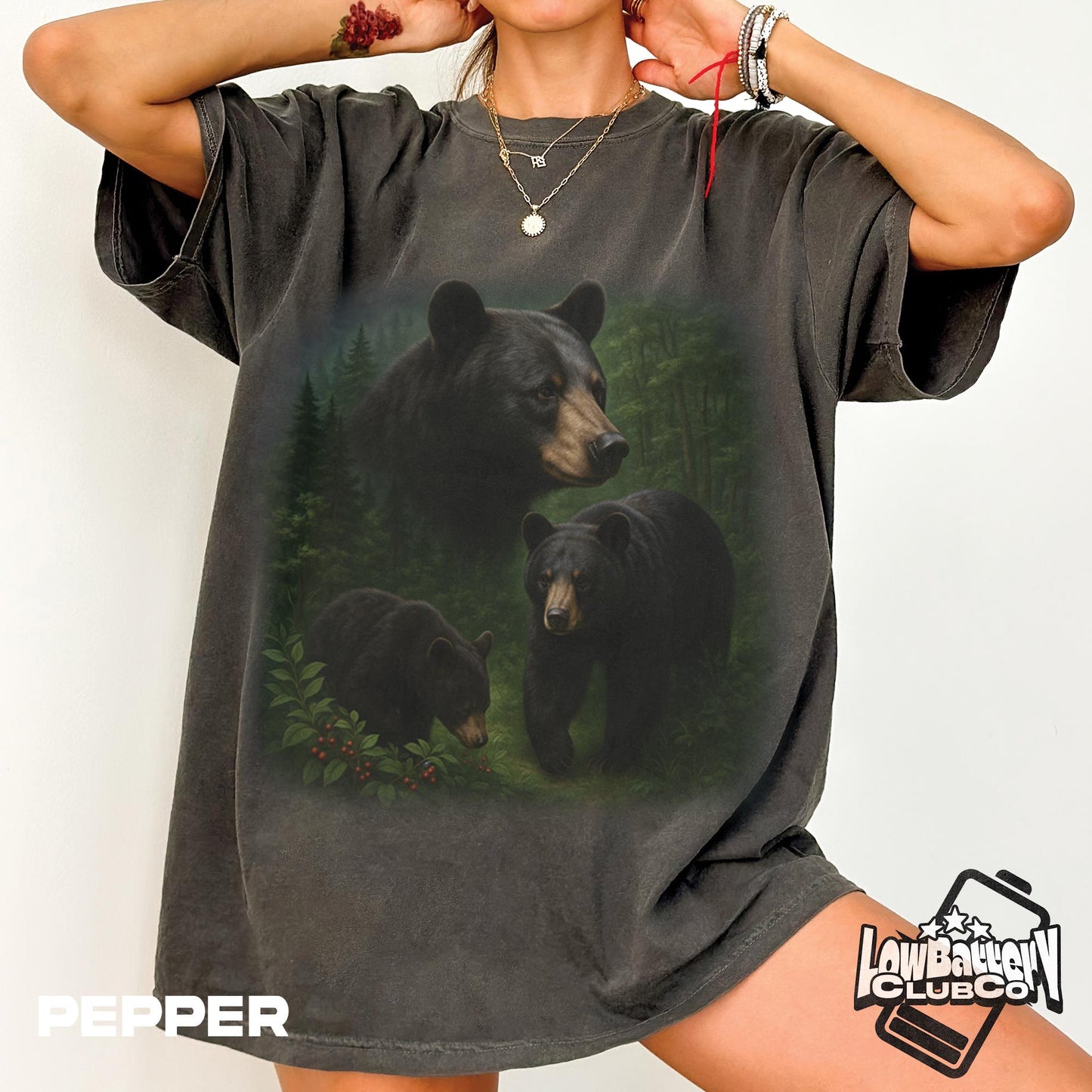 Vintage Black Bear T-Shirt, Retro Wildlife Graphic Tee, Western Nature Adventure Shirt, Gift for Animal Lovers